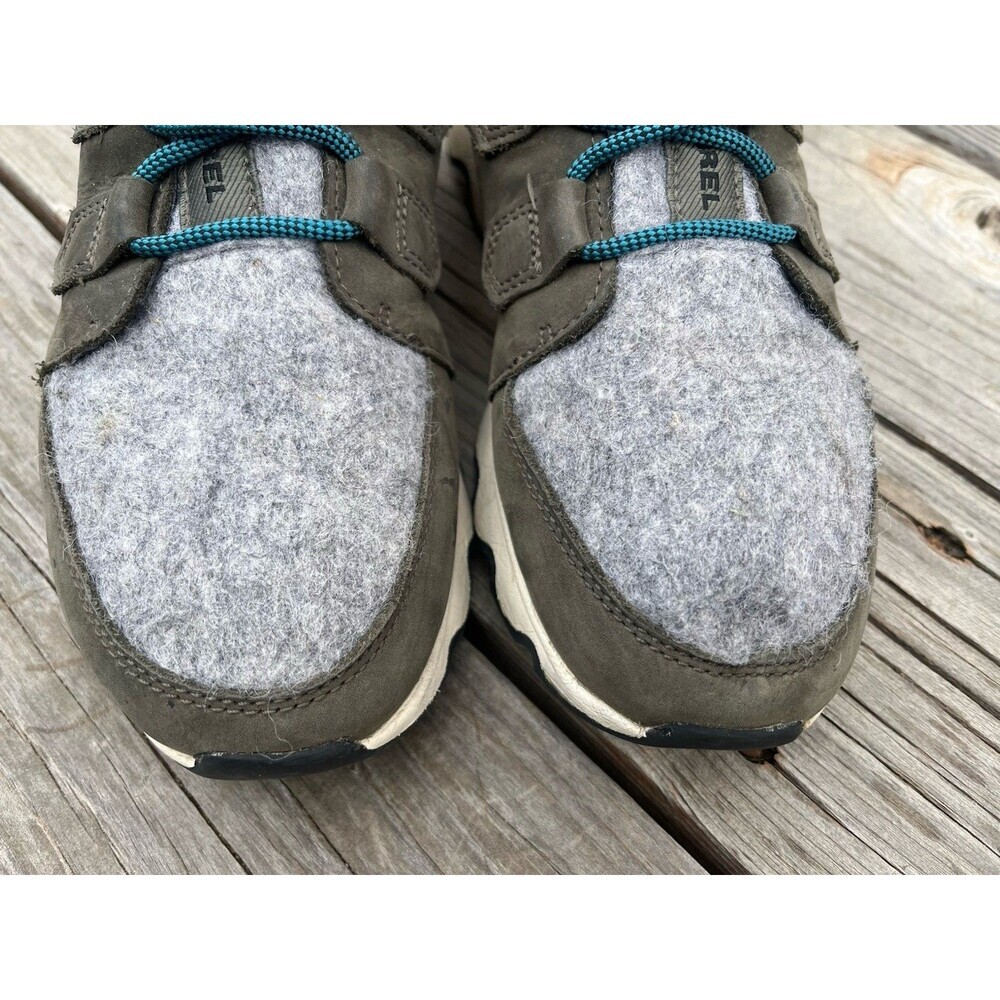 Sorel Kinetic Caribou Women's 9.5 Waterproof Lace Up Winter Ankle Boots NL3767 - Picture 4 of 13